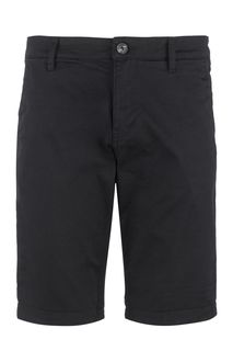 Однотонные хлопковые шорты Tom Tailor Denim