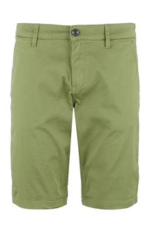 Однотонные хлопковые шорты Tom Tailor Denim