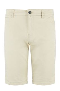 Однотонные хлопковые шорты Tom Tailor Denim
