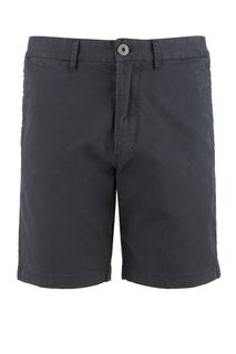 Шорты из хлопка черного цвета Replay