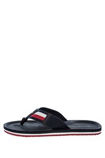 Пляжные сланцы синего цвета Tommy Hilfiger