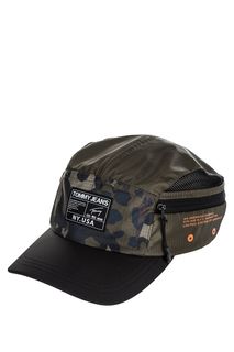 Бейсболка цвета хаки с камуфляжным принтом Tommy Jeans