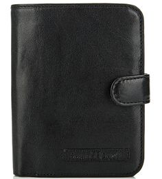 Черная кожаная обложка для автодокументов Sergio Belotti