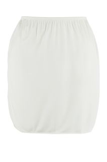 Короткая белая юбка на резинке Nina Von C