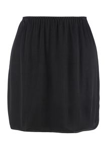 Короткая черная юбка на резинке Nina Von C