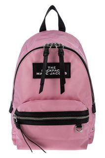 Текстильный рюкзак с одним отделом на молнии Marc Jacobs