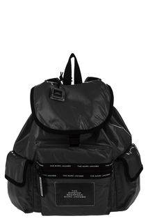 Черный текстильный рюкзак с откидным клапаном Marc Jacobs