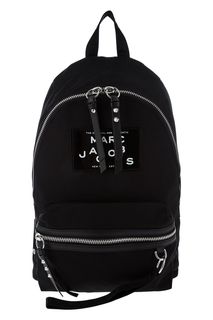 Черный текстильный рюкзак с животным принтом Marc Jacobs