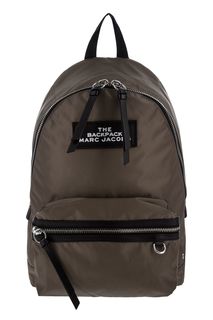 Текстильный рюкзак с одним отделом на молнии Marc Jacobs