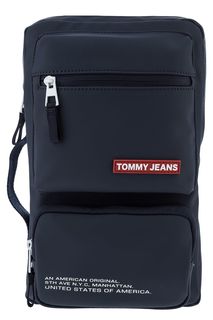 Рюкзак на одно плечо синего цвета Tommy Jeans
