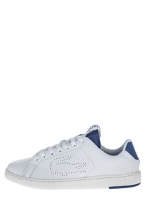 Кожаные кеды белого цвета Carnaby Evo Lacoste