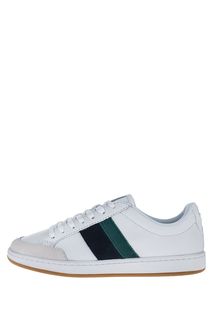 Кожаные кеды белого цвета Carnaby Ace Lacoste
