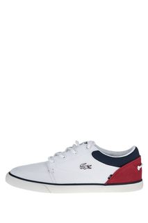 Текстильные кеды белого цвета Bayliss Lacoste