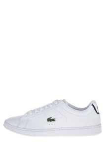 Кожаные кеды белого цвета Carnaby Evo Lacoste