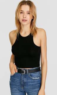 Stradivarius Ремень Женская Коллекция Черный 90