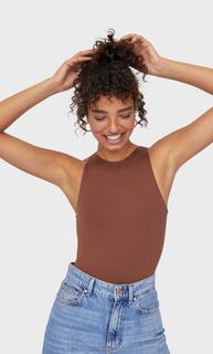 Stradivarius Боди С Горловиной Халтер Женская Коллекция Multicolor M