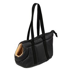 Сумка-переноска для собак и кошек Xody №1, кожа/мех, 33х18х22см