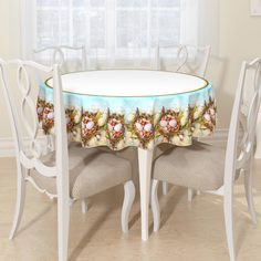 Скатерть круглая Сирень srn644081 145x145