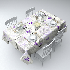 Скатерть прямоугольная Сирень srn574993 220x145