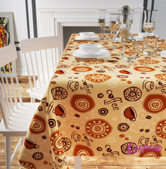 Скатерть прямоугольная Сирень srn354533 220x145