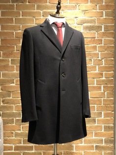 Пальто мужское ALESSANDRO DELL`ACQUA AD1153 / T3024 черные 52 IT