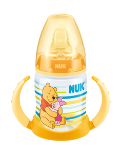 Nuk дисней first choice учебная бут. с ручк. пласт. (пп) 150 мл. + соска из сил.