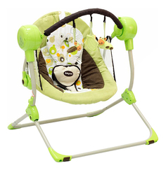 Кресло-качели Baby Care Balancelle зелёное