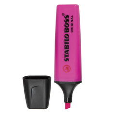 Текстмаркер STABILO "Boss", скошенный наконечник 2-5 мм, сиреневый, 70/58