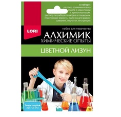 Набор для опытов LORI Химические опыты, Лизун голубой 123711-TN