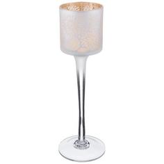 Подсвечник Lefard, 25 см, серый/бежевый