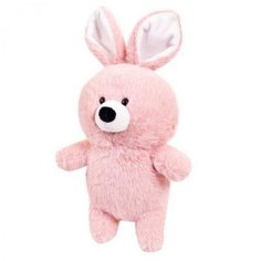 Мягкая игрушка Abtoys Флэтси. Кролик розовый, 27см
