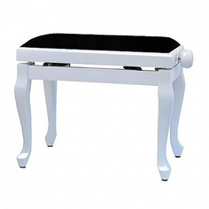 Gewa Piano Bench Deluxe Classic White Matt Банкетка