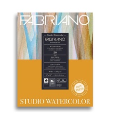 Альбом для акварели "Watercolour Studio", 20,3x25,4 см, 20 листов, 200 г/м2, мелкое зерно Fabriano