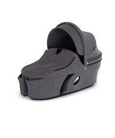 Люлька Stokke Xplory V6 + набор Black Melange черный джинс