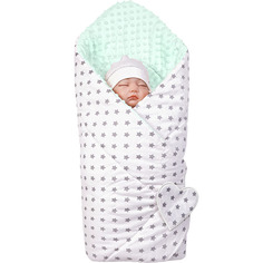 Конверт-одеяло Топотушки Монти мятный