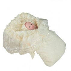 Конверт-одеяло на выписку Топотушки Мой Ангел бежевый