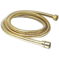 Kaiser 0010, Шланг для душа золотой, длина 1,5м, Gold, металлический