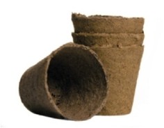Горшок торфяной, 80х80 мм (20 штук) Гавриш