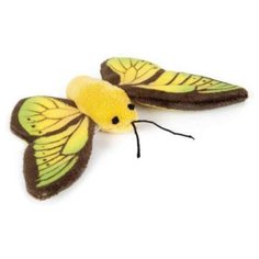 Игрушка для кошек Beeztees Бабочка, желтая, 11 см