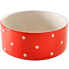 Миска для животных Mason Cash Polka Dot, 18 см, красный