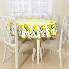 Скатерть круглая Сирень srn650686 145x145