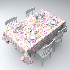 Скатерть прямоугольная Сирень srn574881 145x120