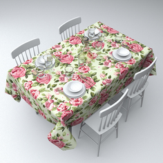 Скатерть прямоугольная Сирень srn575042 220x145