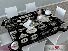 Скатерть прямоугольная Сирень srn161911 145x120