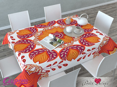 Скатерть прямоугольная Сирень srn161963 145x120