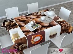 Скатерть прямоугольная Сирень srn161939 145x120