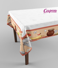 Скатерть прямоугольная Сирень srn215283 145x120