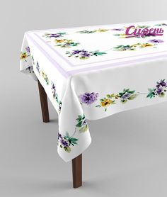 Скатерть прямоугольная Сирень srn215247 145x120