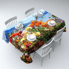 Скатерть прямоугольная Сирень srn574926 145x120