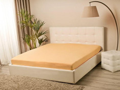 Простыня на резинке Kupu-Kupu (Россия) Violett 90x200 см бежевый